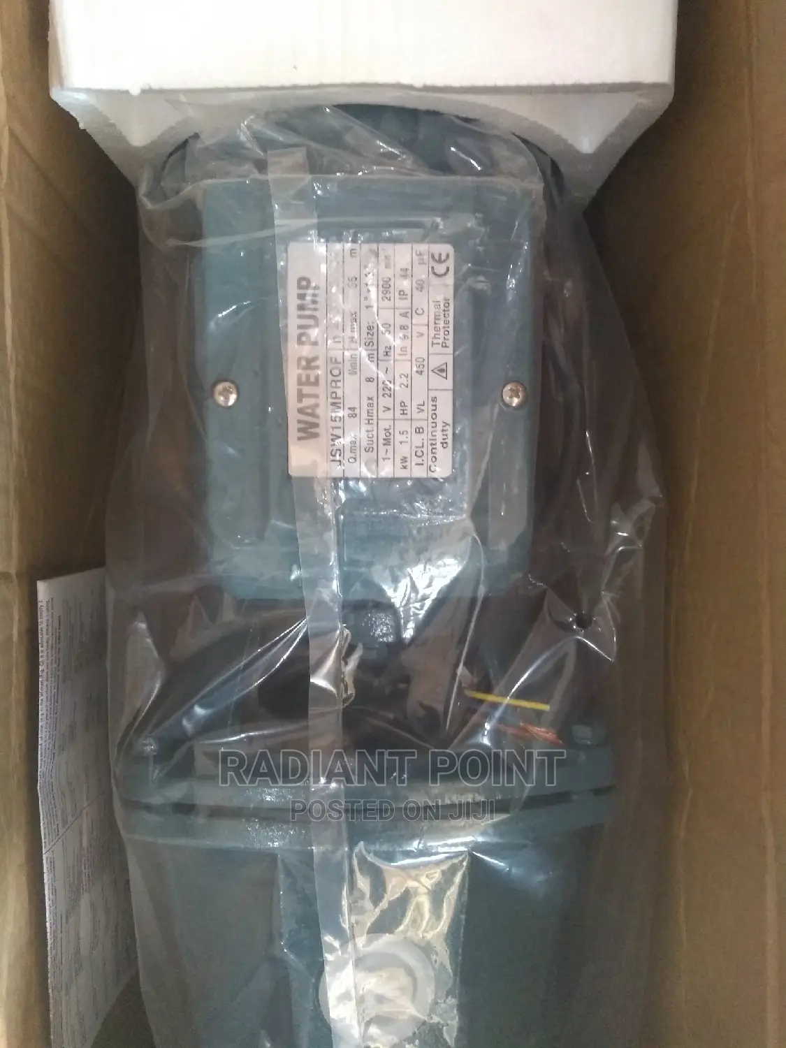 Ecoolmax 2.2hp Electric Water Pump