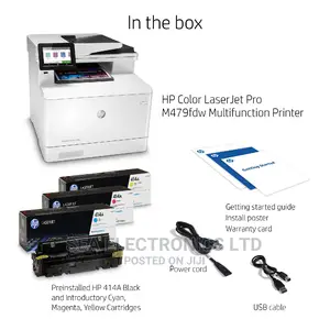 HP Color Laserjet Pro Multifunction M479fdw Wireless Laser