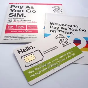 Uk Sim Card With £5 - Available for All Verification and Calls