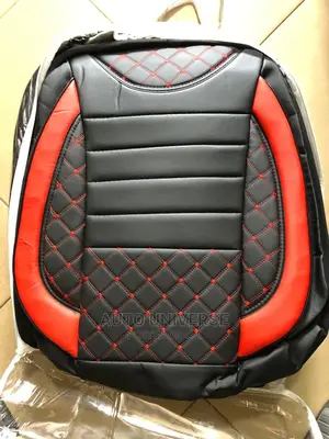 Car Seat Cover All Red and Black Set