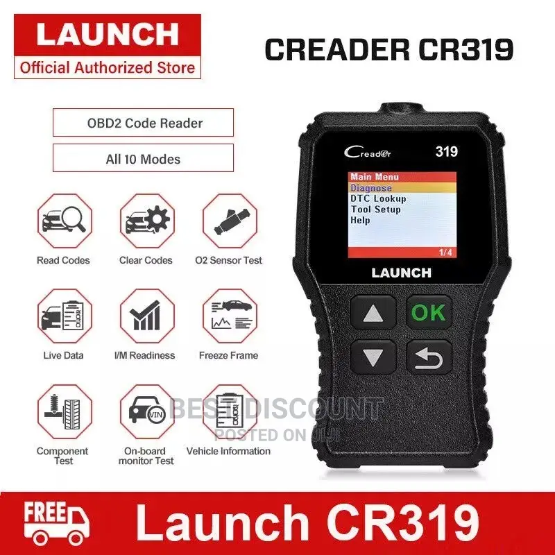Original Launch Creader Cr319 Obd2