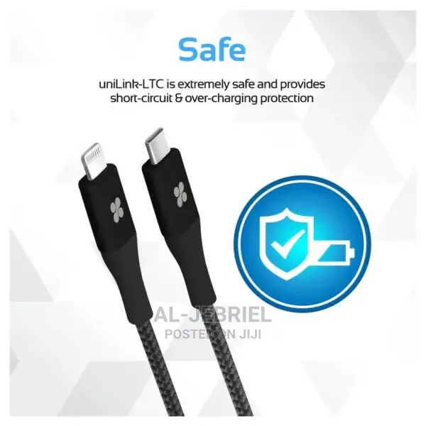 Promate Unilink-Ltc USB Type-C OTG Cable+Lightning Connector