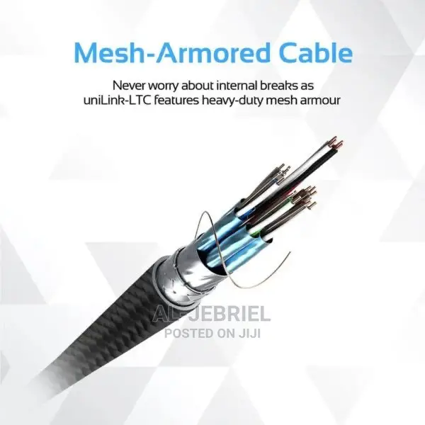 Unilink-Ltc2 USB Type-C OTG Cable+Lightning Connector(Ash)