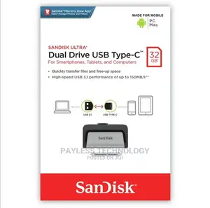 Sandisk 32gb Type C Pendrives