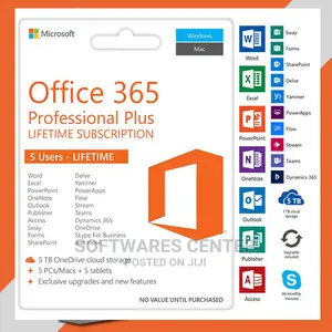 Office 365 Lifetime for 5 PC/MAC