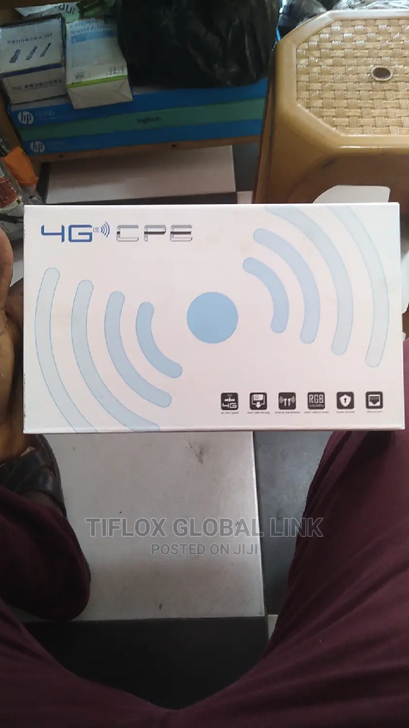Router 4G LTE Cpe.