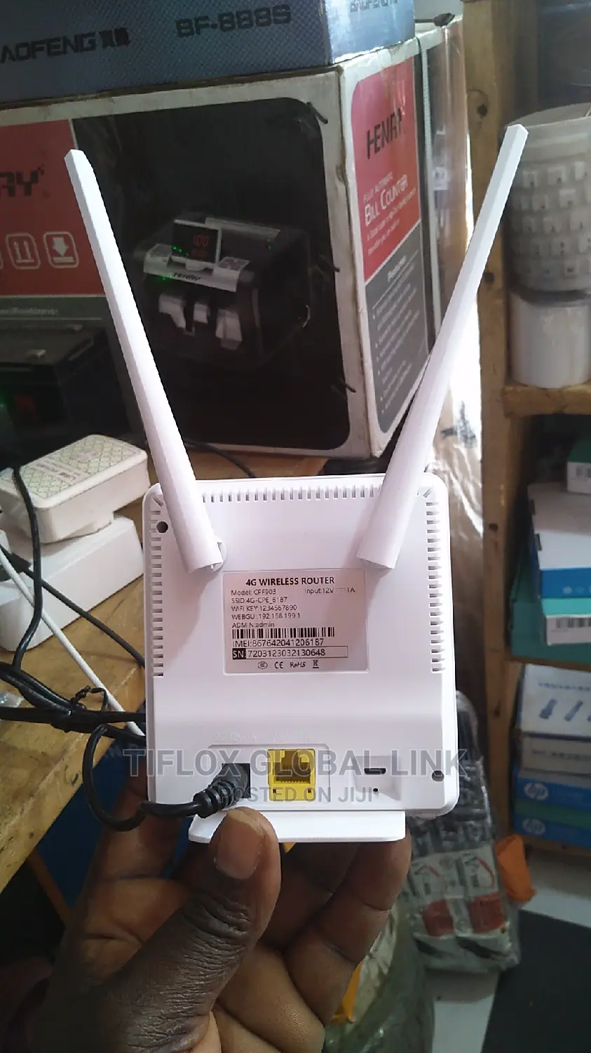 Router 4G LTE Cpe.