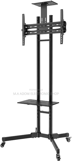 Adjustable Mobile Tv Cart for Led Tvs 32''-65''