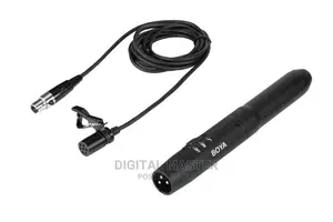 Professional Omnidirectional XLR Lapel Microphone (BY-M110D)