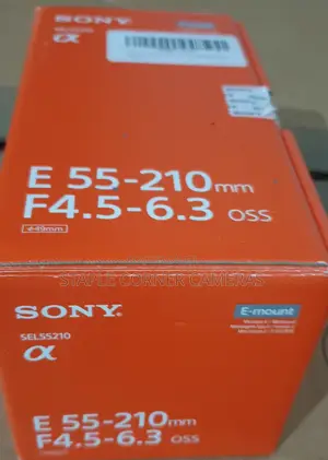 Sony 55-210mm E-Mount Zoom Lens