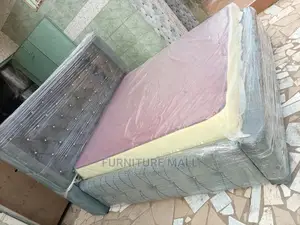 Queensize Bed With Matress. Quality Sued Material