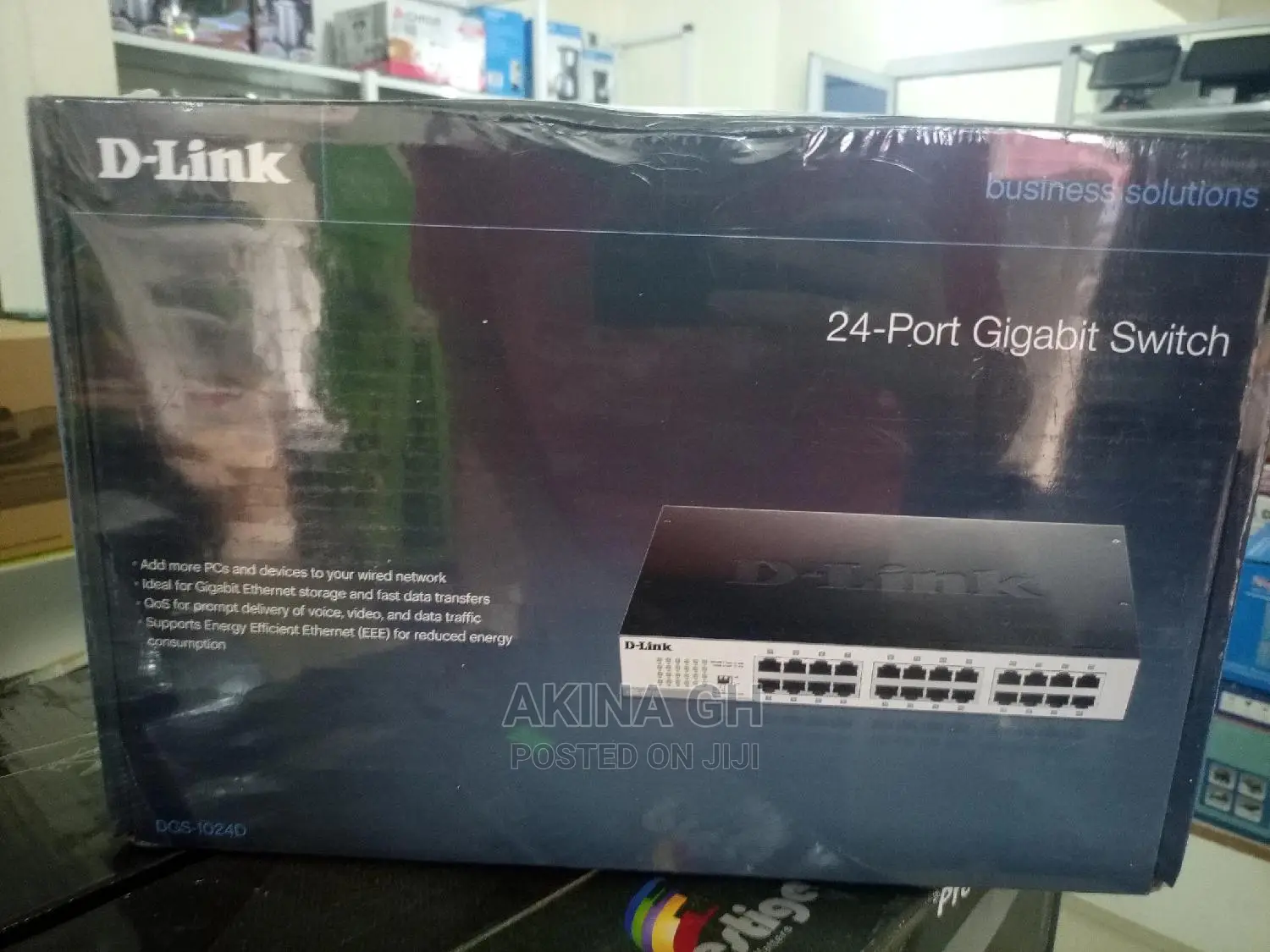 D-Link 24 Port Gigabit Switch Dlink DGS-1024d