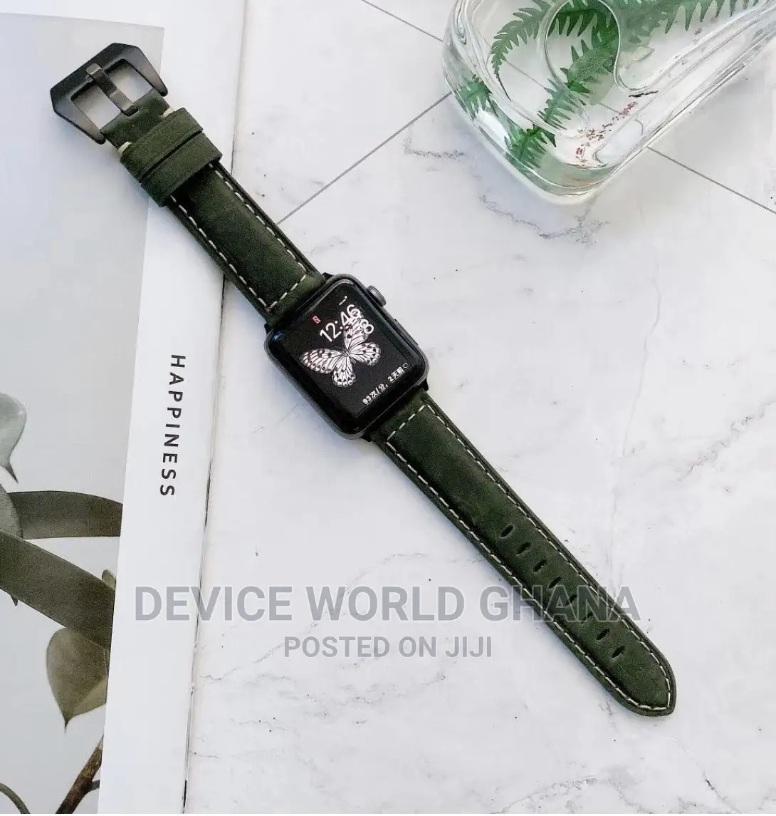 Leather Straps 4 Apple Watch Series 1-9(Watch Not Included)