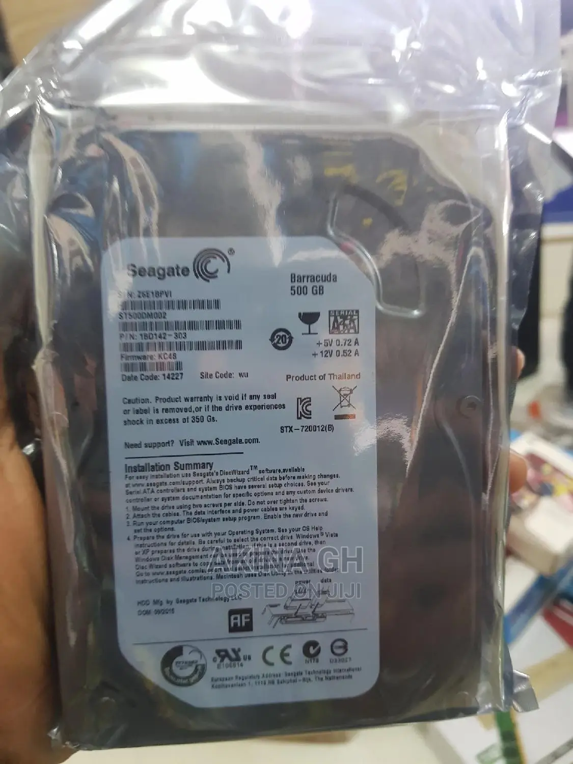 500gb Computer Harddrive