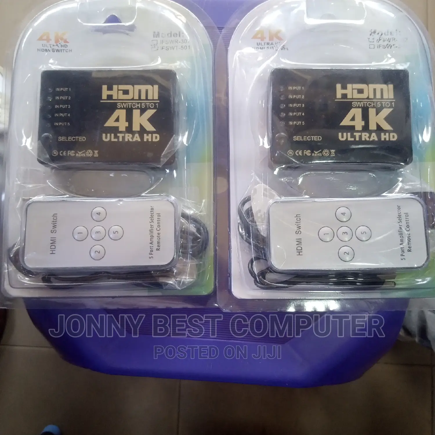 HDMI 4k 5 Port Switch