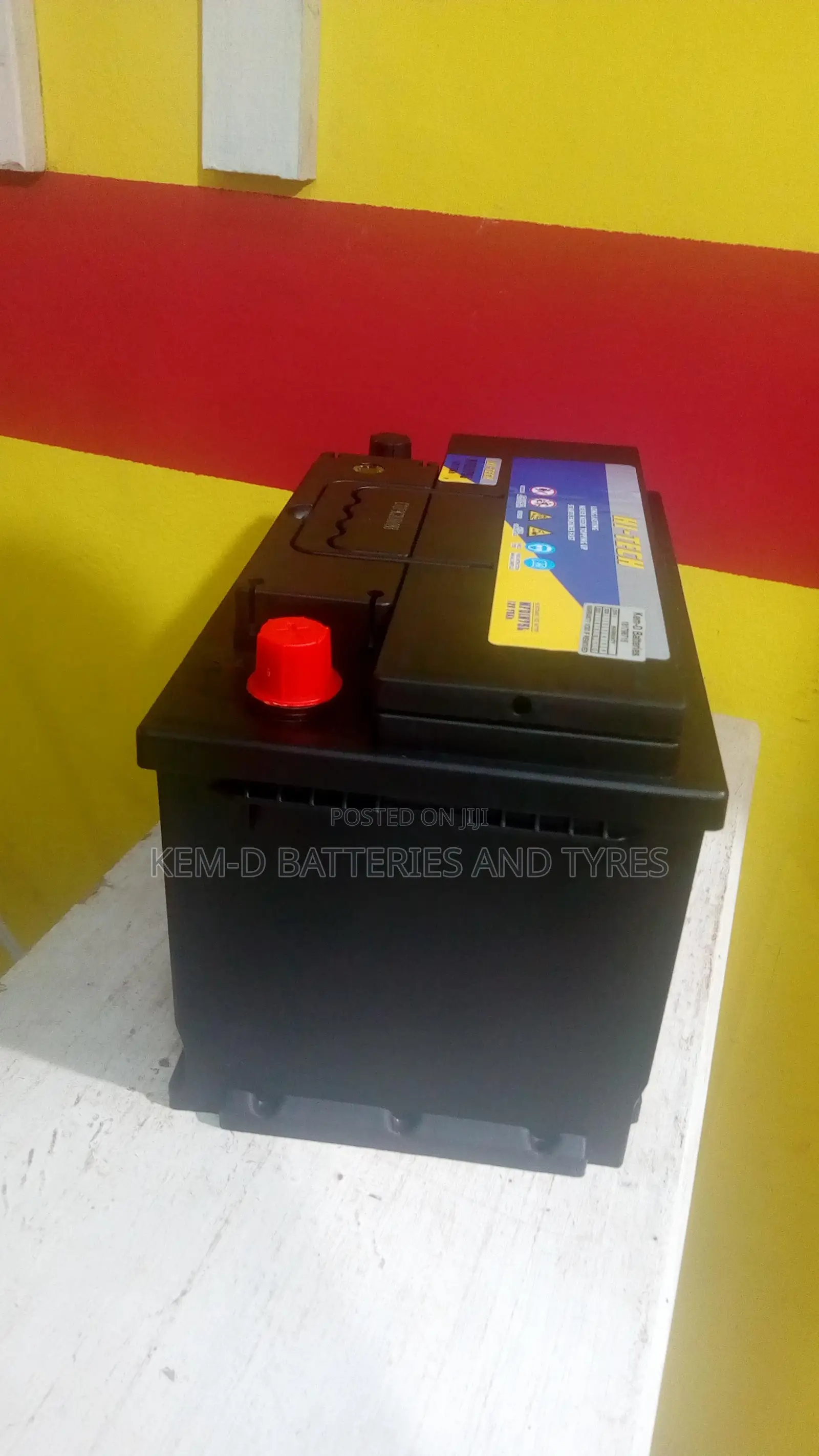 15 Plates Hi Tech Car Battery