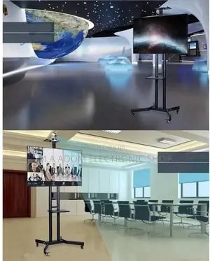TV Wall Mounts Tv Floor Stand,Cart Rolling Trolley Mount TV