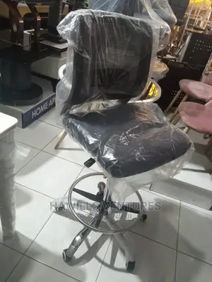 Black Receptionist Chair