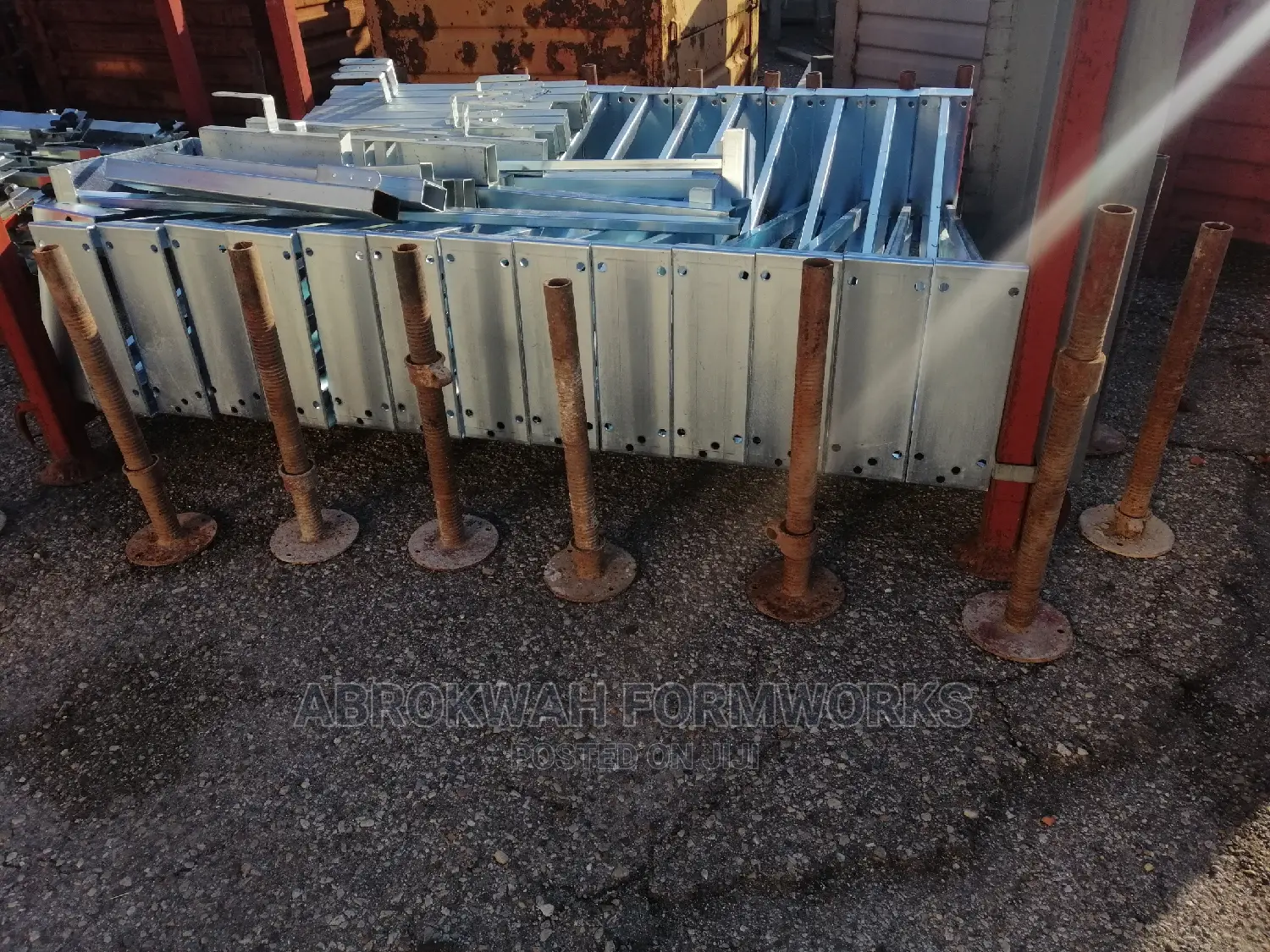 Steel Decking/No Ply Wood/Formwork