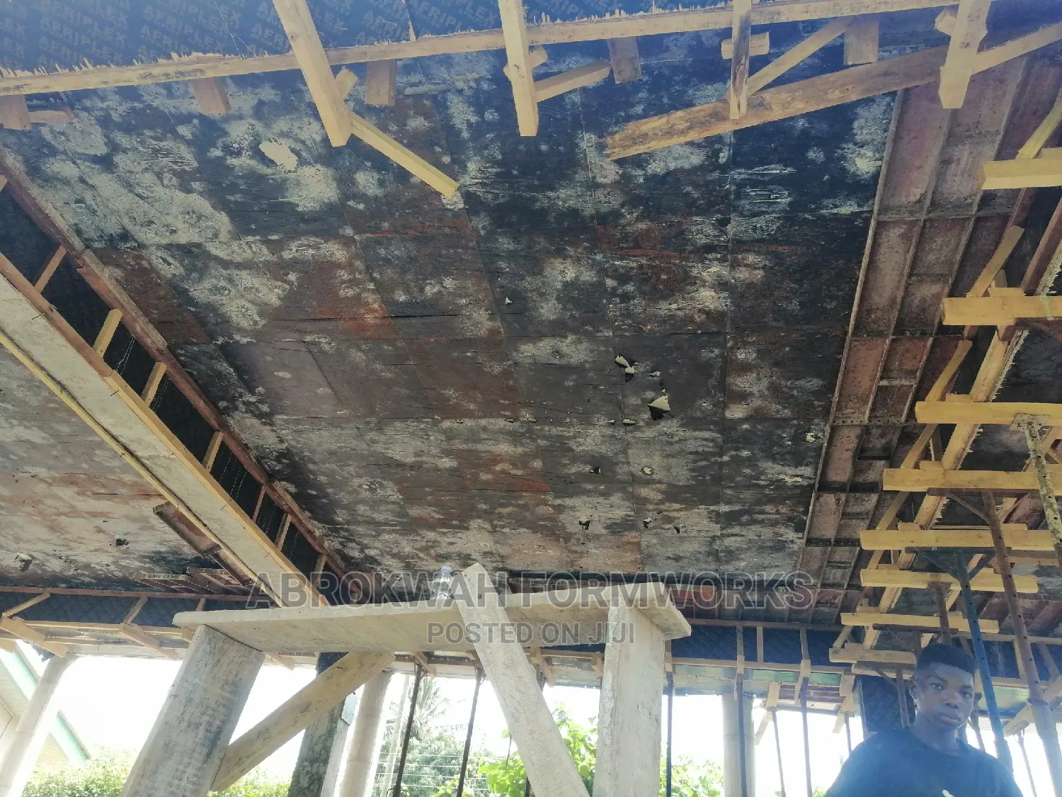 Steel Decking/No Ply Wood/Formwork