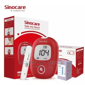 Blood Sugar Monitoring GLUCOMETER With 50 Strips and Lancet