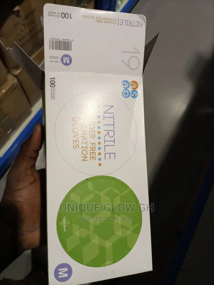 Nitrile Blue Purple Powder Free Gloves