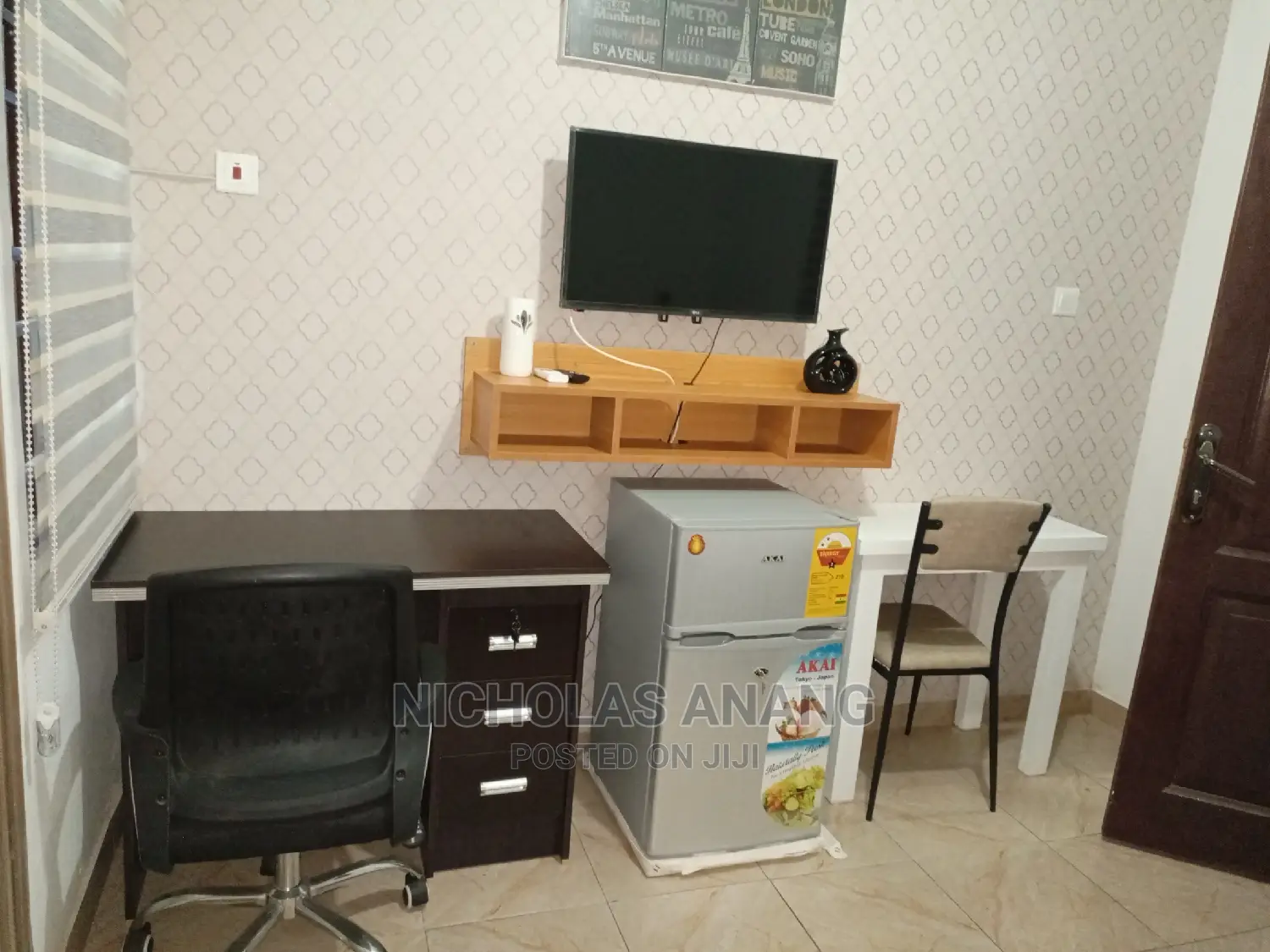 Furnished 1bdrm House in New Town for rent