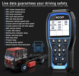 Fcar F507 OBD2 Heavy Duty Truck Diagnostic Scanner