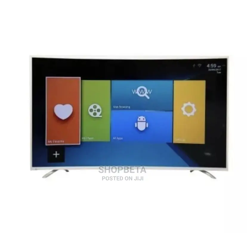 Nasco 55′′ Uhd 4K Digital Satellite Smart Curve TV