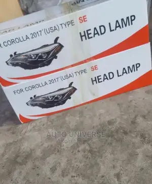 Toyota Corolla 2017 to 2018 Headlight Pair