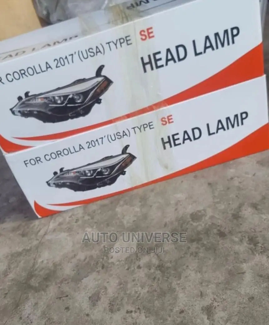 Toyota Corolla 2017 to 2018 Headlight Pair