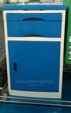 Lockable Bedside Cabinets (With Movable Castors)