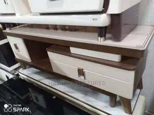 Creamy Brown TV Stand