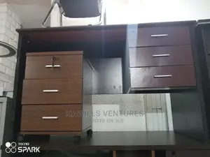 Coffee Color Office Desk