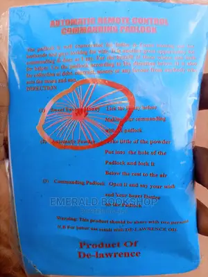Remote Control Commanding Padlock