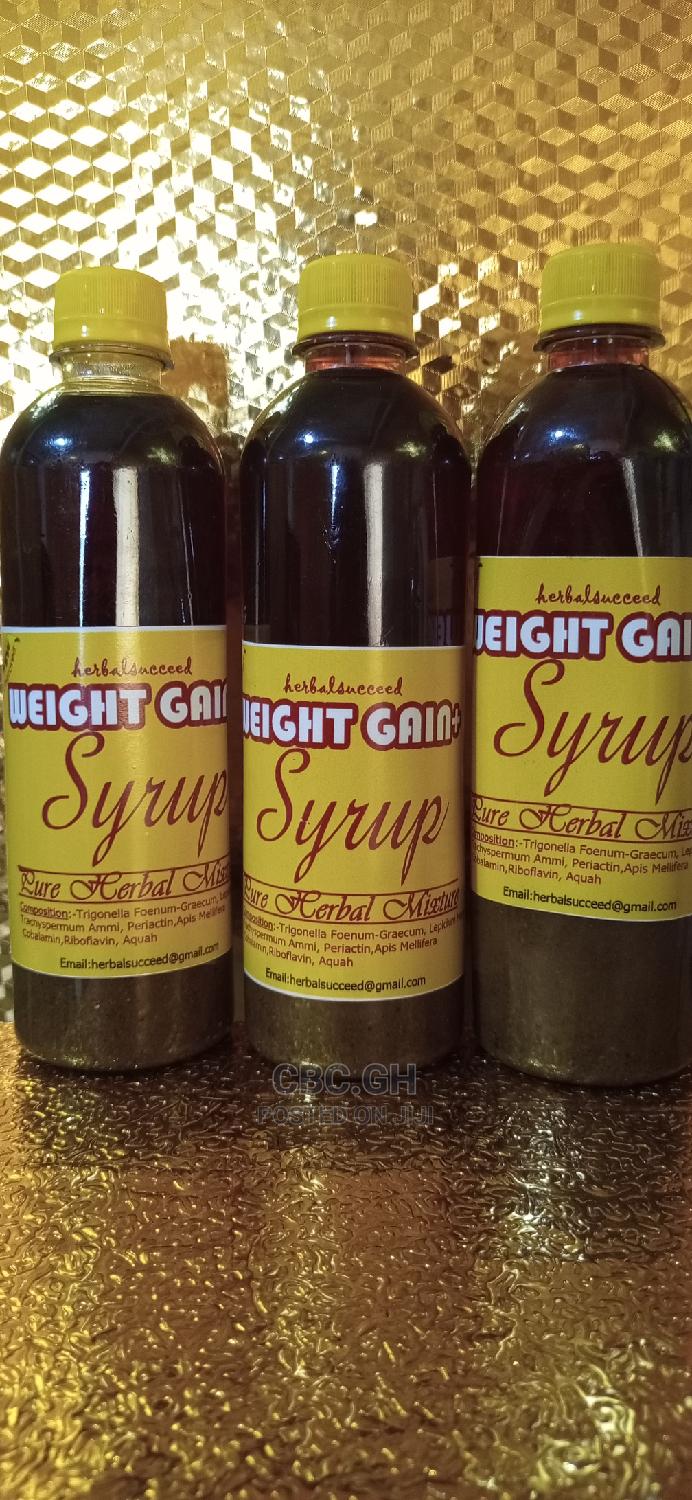 Weight Gain+ Syrup 500ml in Accra Metropolitan - Vitamins & Supplements