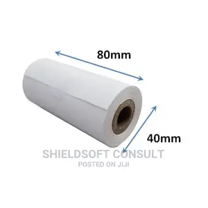 Thermal Paper Roll (80mmx40mm - Box of 100pcs)