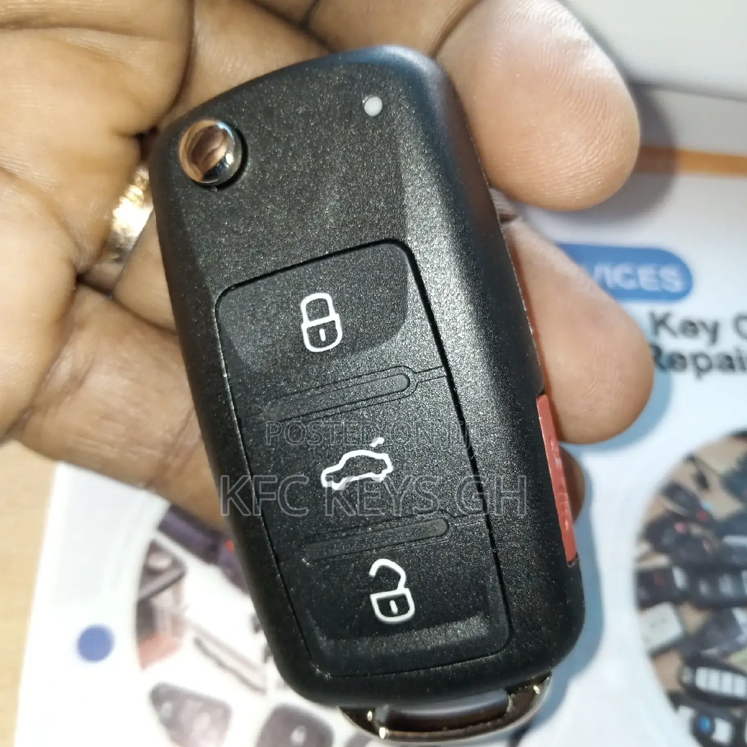 VW Jetta Remote Key.