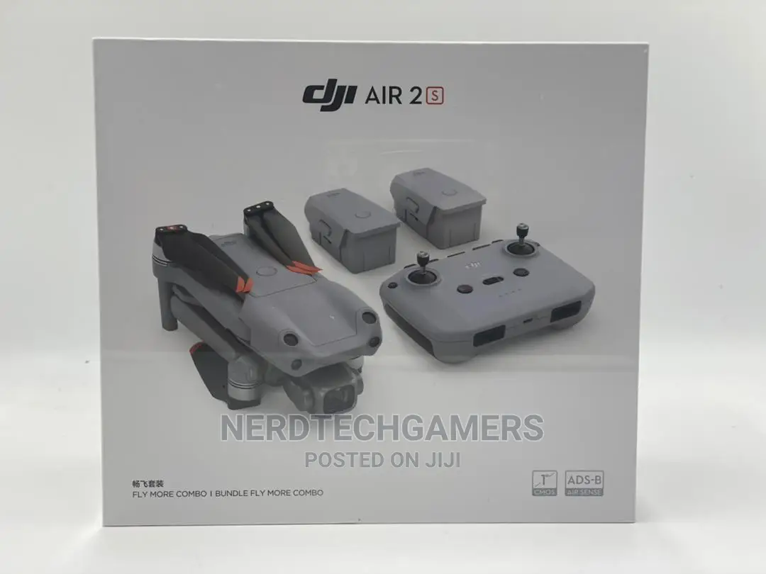 DJI Air 2S Fly More Combo - Drone With 3-Axis Gimbal Camera,
