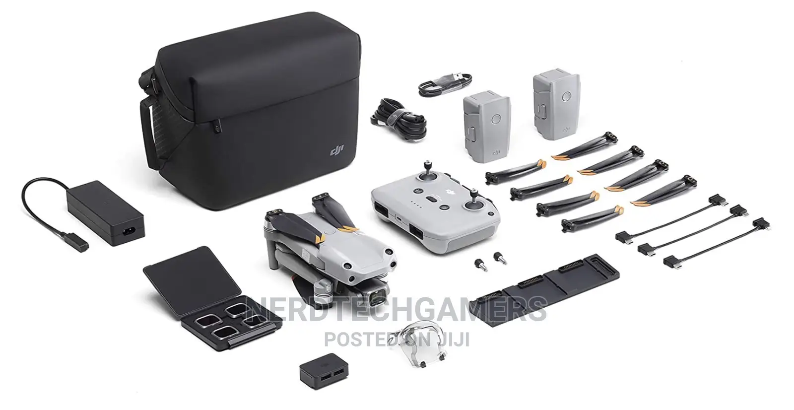 DJI Air 2S Fly More Combo - Drone With 3-Axis Gimbal Camera,