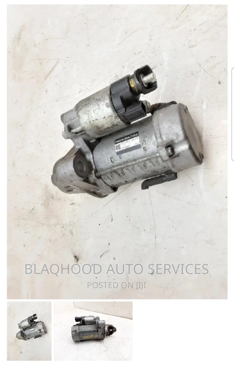 Honda CR-V 2014 Tested Starter Motor Available