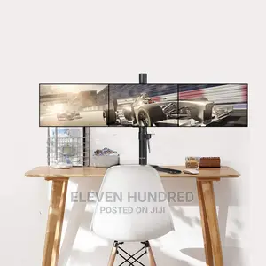 Monitor Stand Desk Triple Arm