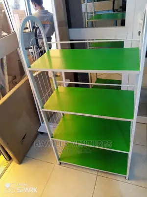 Green Shoe Rack