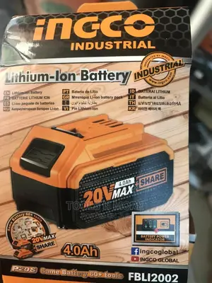 INGCO 20volts Lithium Ion Battery (4.0ah)