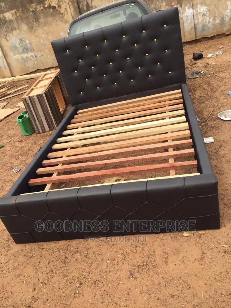 Quality Black Double Bed  Frame