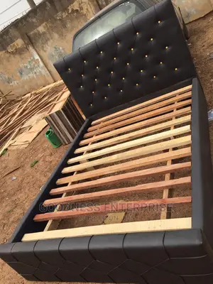 Quality Black Double Bed  Frame