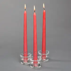 Red Tapper Candle