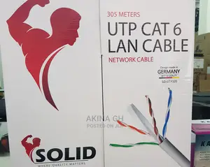 Solid Utp Cat 6 Lan Cable 305m