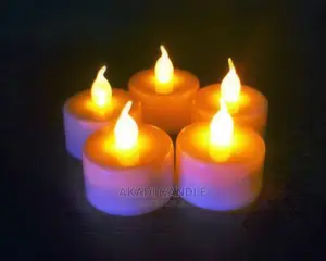 Yellow LED Tealight Candle