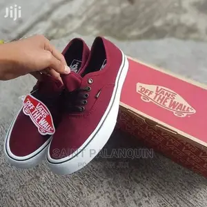 Wine Vans Sneakers